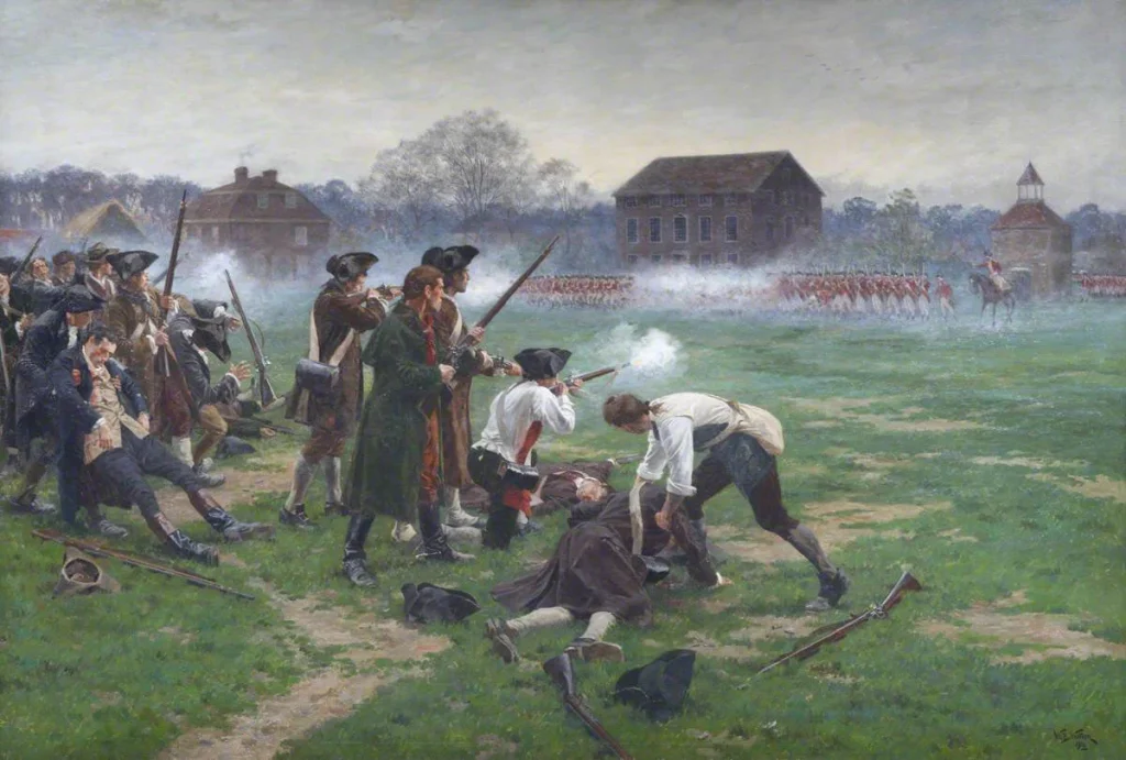 Battle at Lexington Green