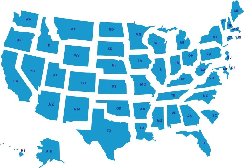 USA STATE MAP