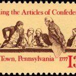 Articles of Confederation stamp