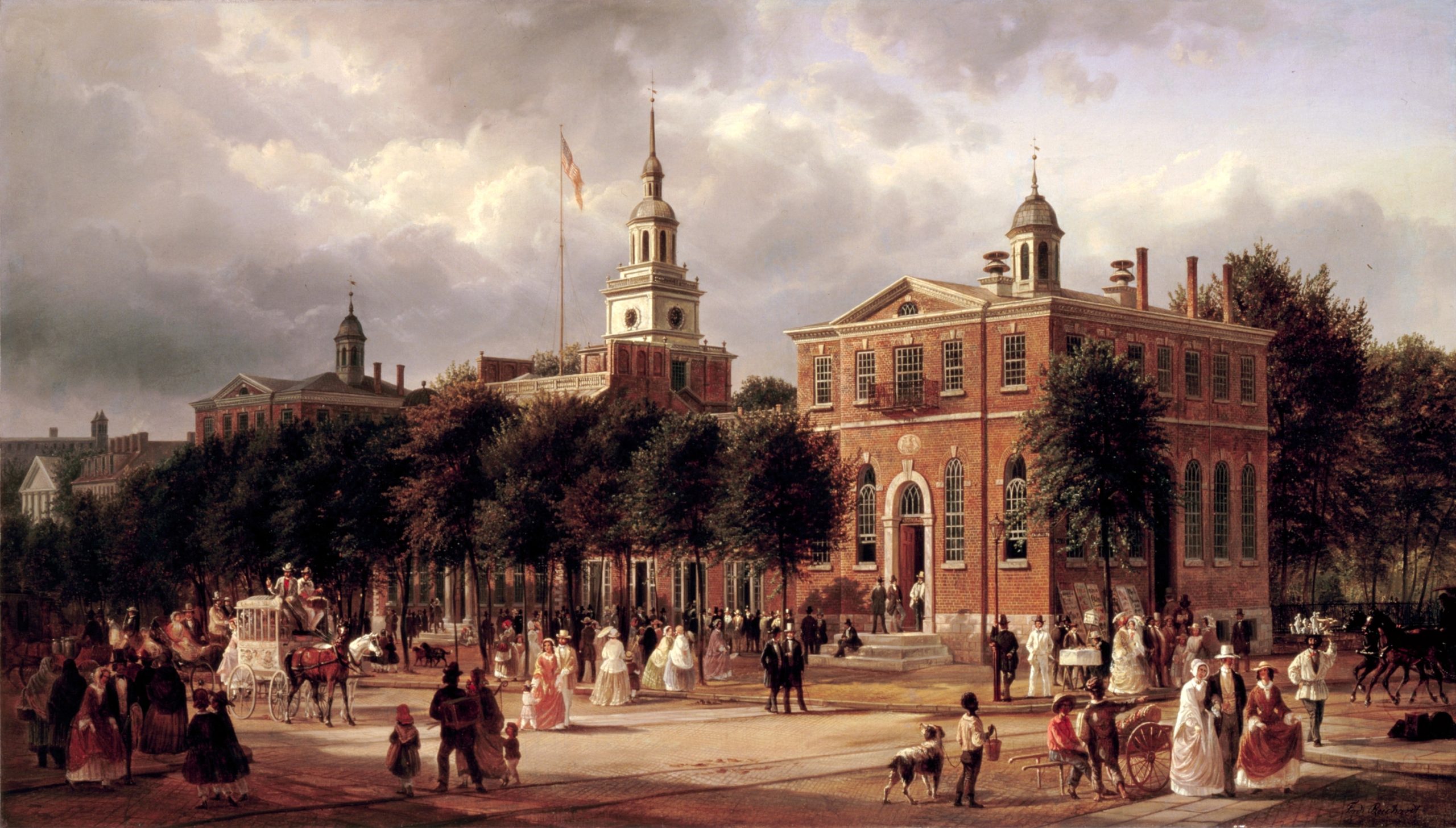 Independence Hall in Philadelphia, Pennsylvania