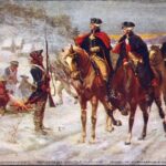 Washington and Lafayette at Valley Forge